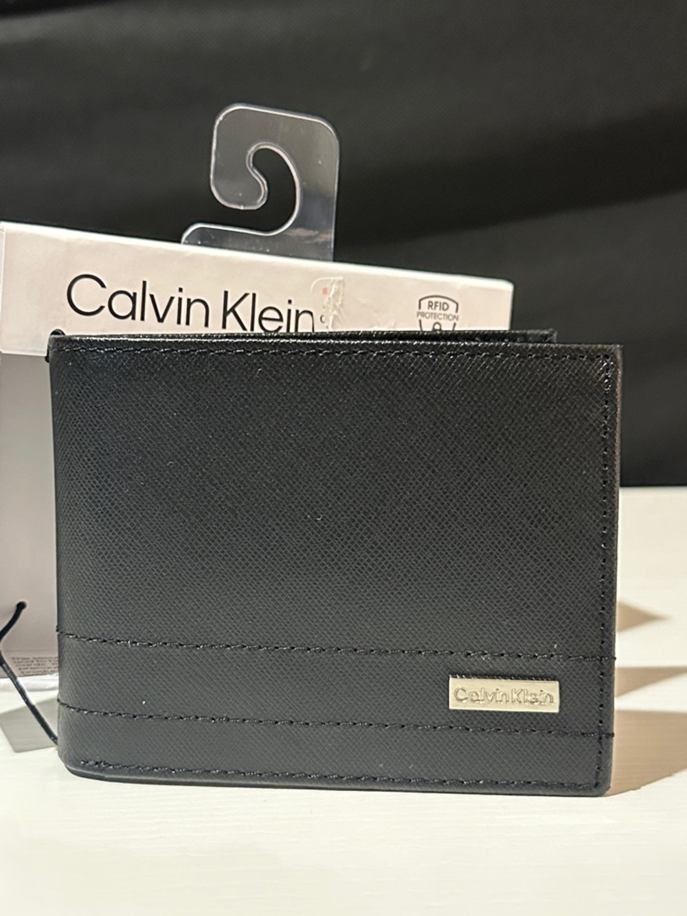 Men Calvin Klein Black Leather wallet